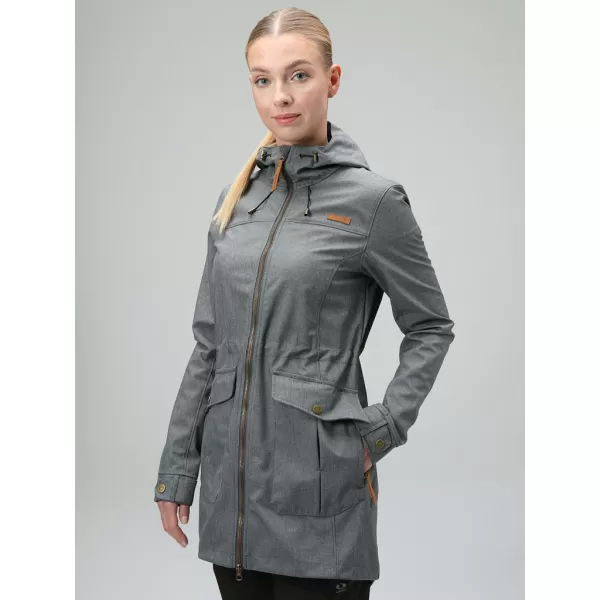 Ženski softshell kaput LOAP LAVILA SFW2402 SIVA 