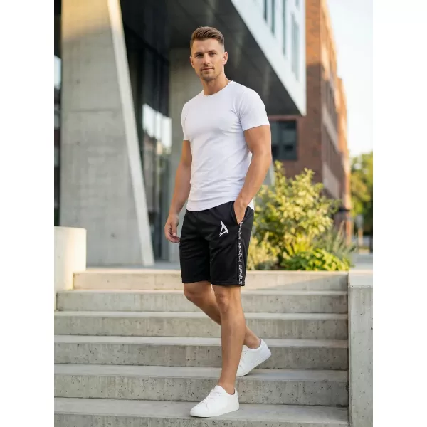  Muške premium funkcionalne kratke hlače ALTISPORT VOJ/ALM021KRA01 CRNA 