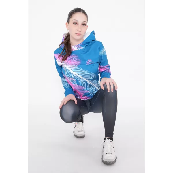  Ženska premium funkcionalna majica ALTISPORT VOJ/ALW001MI01 BENZIN/ROZA 