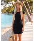 Haljina ALTISPORT NoPrint NP/ALW871 CRNA