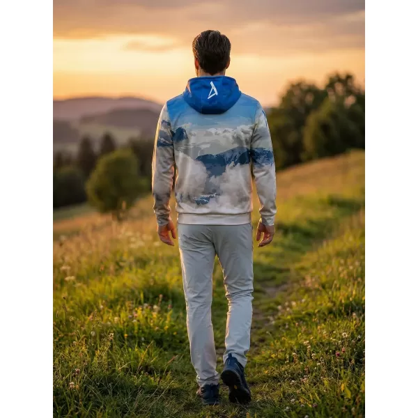  Muška premium funkcionalna majica ALTISPORT VOJ/ALM030MI01 SVIJETLOPLAVA 