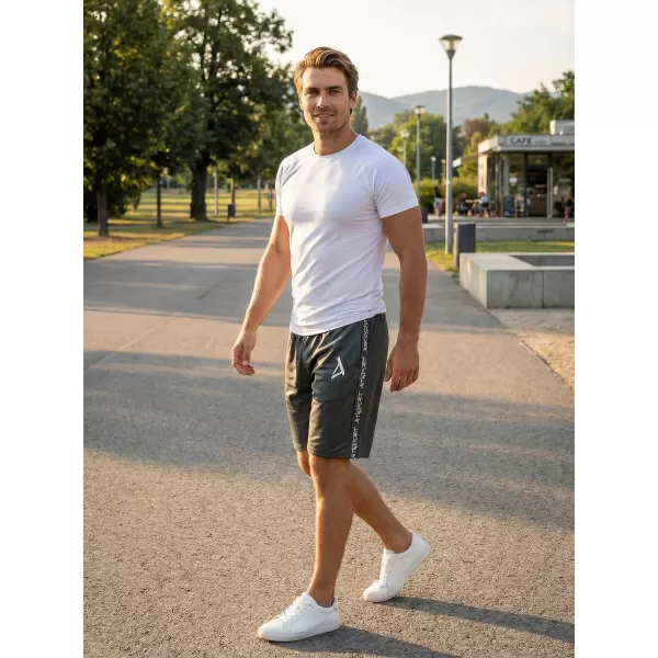  Muške premium funkcionalne kratke hlače ALTISPORT VOJ/ALM021KRA01 SIVA 