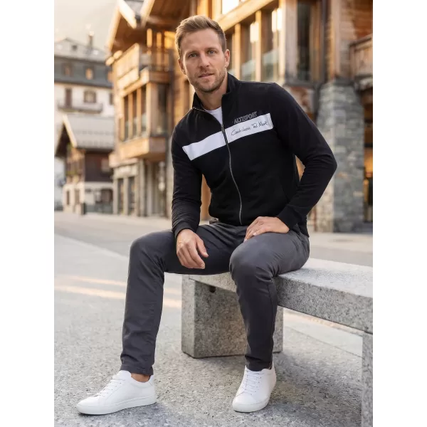  Muški sweatshirt ALTISPORT CORDEL CRNA 