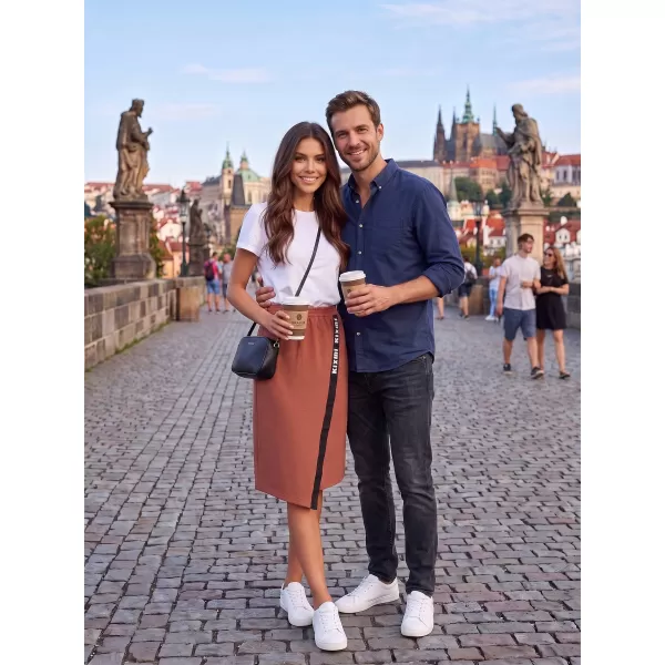  Ženska suknja KIXMI SIBILA SMEĐA 