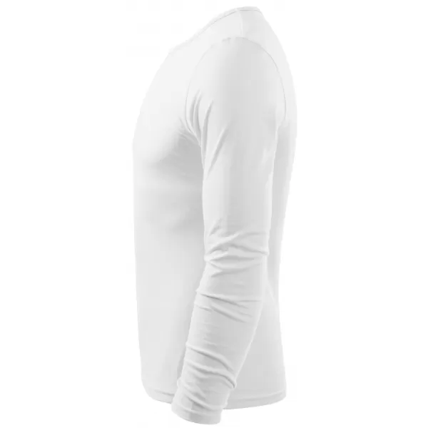  Muška majica s dugim rukavima ALTISPORT NoPrint NP/ALM911 BIJELA 