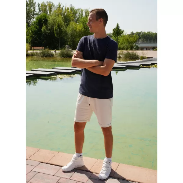  Muška majica kratkih rukava ALTISPORT CARLSON TAMNOPLAVA 