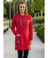 Ženski sweatshirt KIXMI SHARON CRVENA