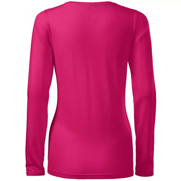  Ženska majica s dugim rukavima ALTISPORT NoPrint NP/ALW931 MALINA 