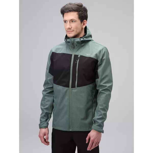  Muška softshell jakna LOAP LADAN SFM2401 ZELENA 