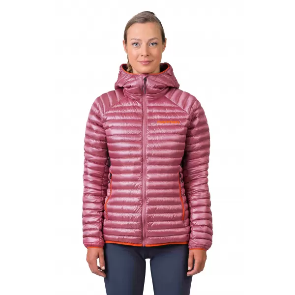 Ženska jakna HANNAH MANTIS HOODY SUNCEM POLJUBLJEN KORAL 