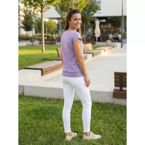  Ženska majica kratkih rukava ALTISPORT NoPrint NP/ALW021 LAVANDA 