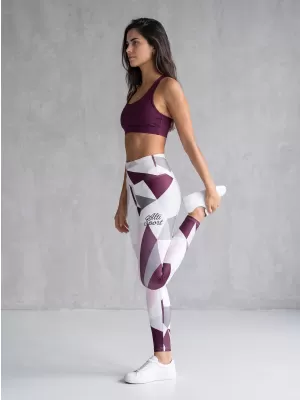 Ženske duge premium tajice ALTISPORT VOJ/ALW007LEG01 BIJELA