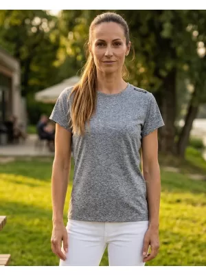 Ženska majica kratkih rukava SAM 73 DAFNE WT 922 CRNA S PRAMENOVIMA