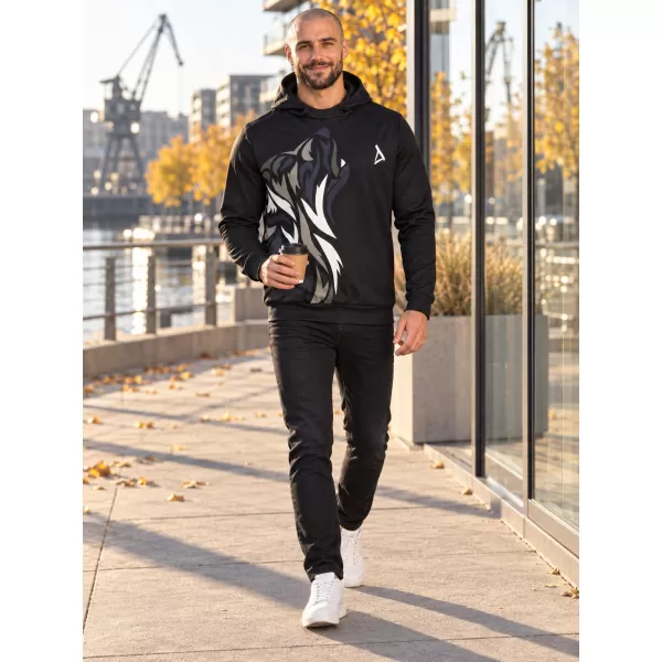  Muška premium funkcionalna majica ALTISPORT VOJ/ALM029MI01 CRNO SIVA 