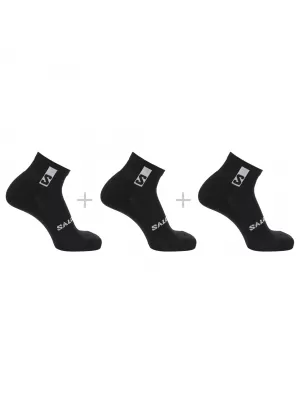 Čarape SALOMON EVERYDAY ANKLE 3-PACK LC2086600 CRNO/CRNO/CRNO