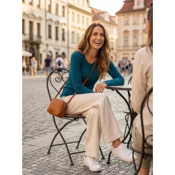  Ženska majica s dugim rukavima ALTISPORT NoPrint NP/ALW931 KEROZIN 