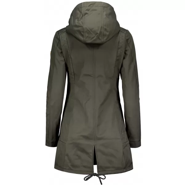  Ženski softshell kaput ALTISPORT CIARA KAKI 