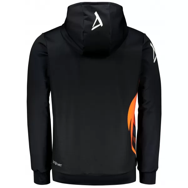  Muška premium funkcionalna majica ALTISPORT VOJ/ALM029MI01 CRNO-NARANČASTA 
