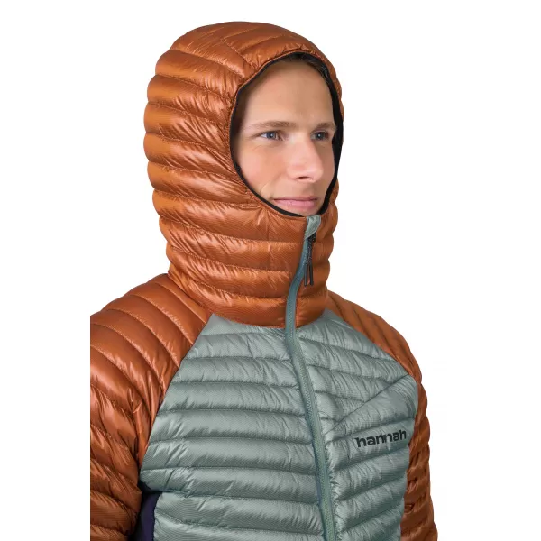  Muška jakna HANNAH MIO HOODY HRĐA/LJILJAN PADATI 