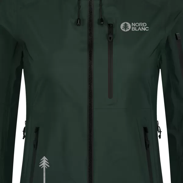  Ženska jakna NORDBLANC DESTINY NBSJL8017 TAMNO ZELENA 