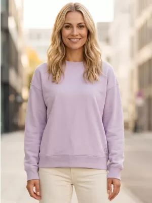 Ženski sweatshirt SAM 73 LUANA WM 790 LAVANDA