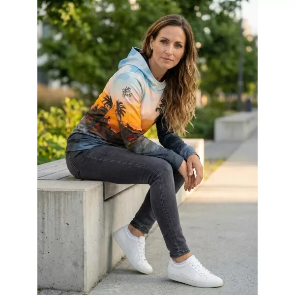  Ženska premium funkcionalna majica ALTISPORT VOJ/ALW030MI01 PLAVA 