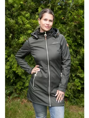 Ženski softshell kaput ALTISPORT CIARA KAKI