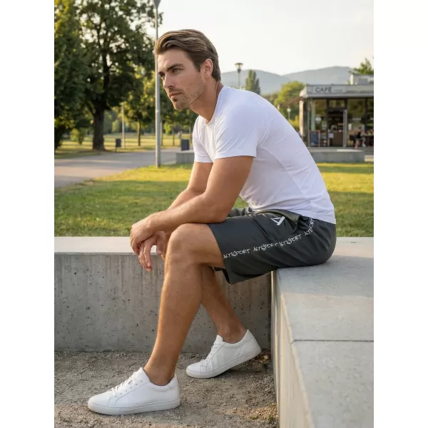  Muške premium funkcionalne kratke hlače ALTISPORT VOJ/ALM021KRA01 SIVA 