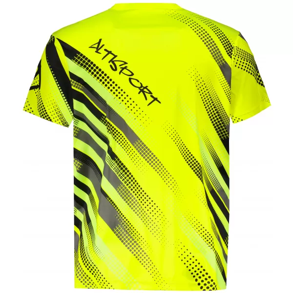  Muška funkcionalna premium majica ALTISPORT VOJ/ALM028TR01 NEON ŽUTA 