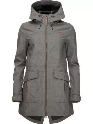 Ženski softshell kaput LOAP LAVILA SFW2402 SIVA