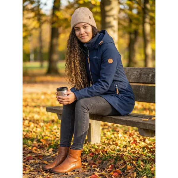  Ženski softshell kaput ALTISPORT CIARA TAMNOPLAVA/SREBRNA 