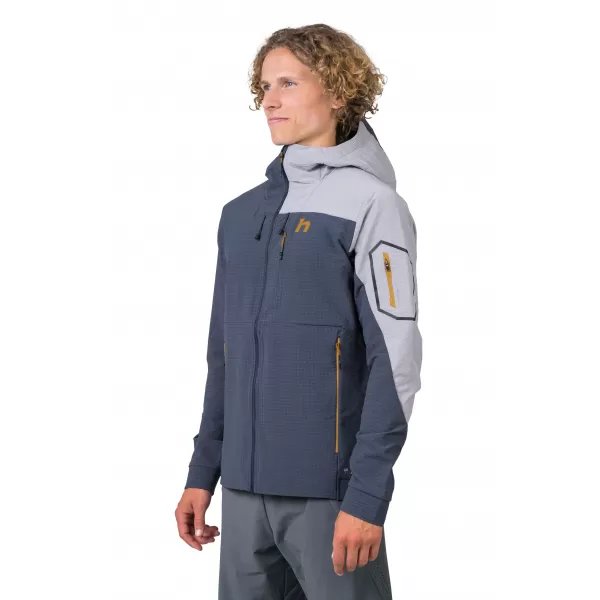  Muška jakna HANNAH AREN HOODY INDIJSKA TINTA/KOŽA MORSKOG PSA 