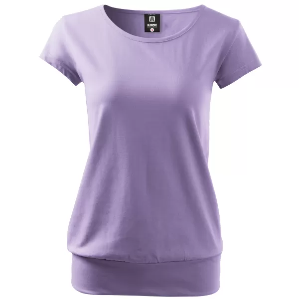  Ženska majica kratkih rukava ALTISPORT NoPrint NP/ALW021 LAVANDA 