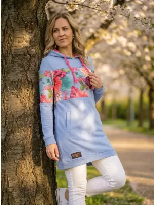 Ženski sweatshirt ALTISPORT CECILY PLAVA