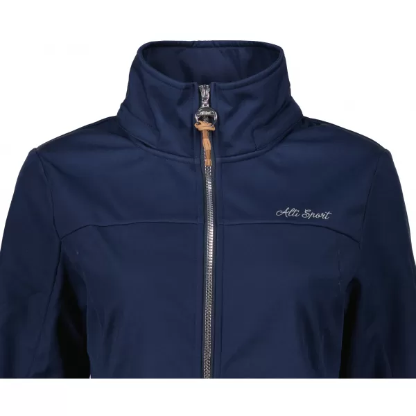  Ženski softshell kaput ALTISPORT CIARA TAMNOPLAVA/SREBRNA 