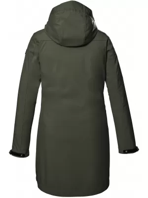 Ženska softshell parka KILLTEC KOS 41 41281-733 MASLINA