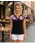 Ženska majica kratkih rukava ALTISPORT CLARA CRNA