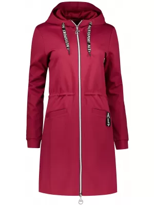 Ženski sweatshirt ALTISPORT CELIA TAMNOCRVENA