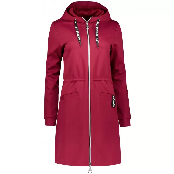  Ženski sweatshirt ALTISPORT CELIA TAMNOCRVENA 