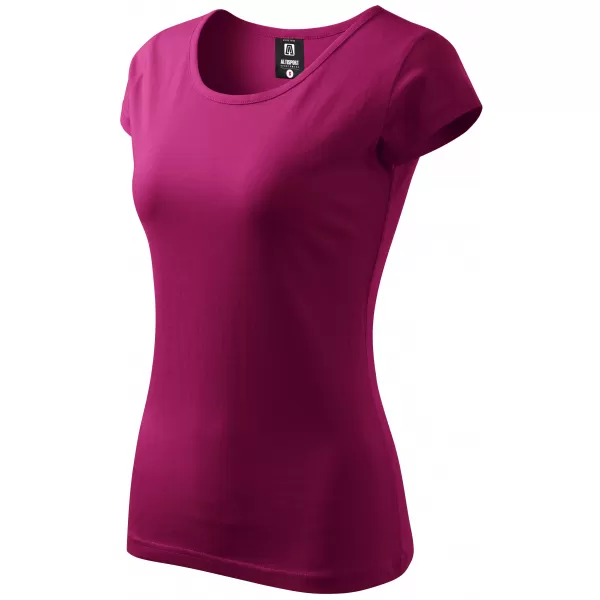  Ženska majica kratkih rukava ALTISPORT NoPrint NP/ALW221 FUSCHIA CRVENA 