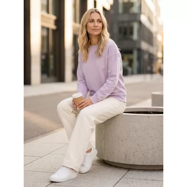  Ženski sweatshirt SAM 73 LUANA WM 790 LAVANDA 