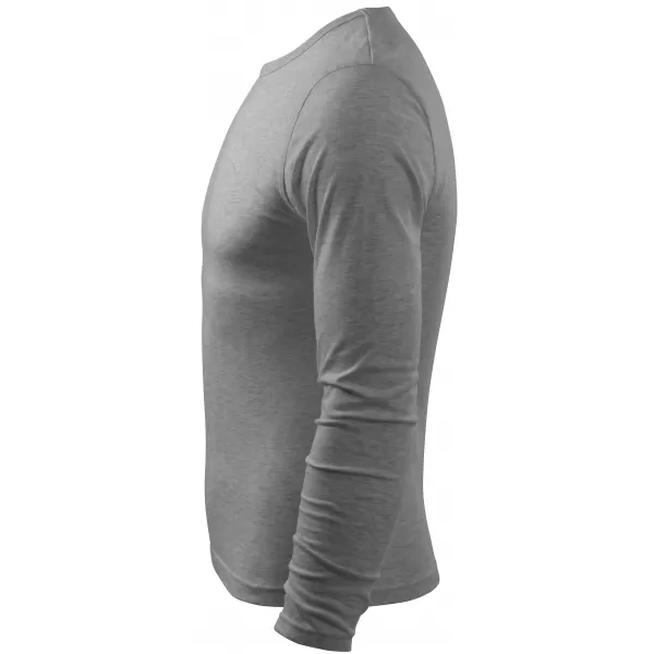  Muška majica s dugim rukavima ALTISPORT NoPrint NP/ALM911 TAMNO SIVI ODSJAJI 