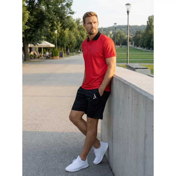  Muške premium funkcionalne kratke hlače ALTISPORT VOJ/ALM013KRA01 CRNA 