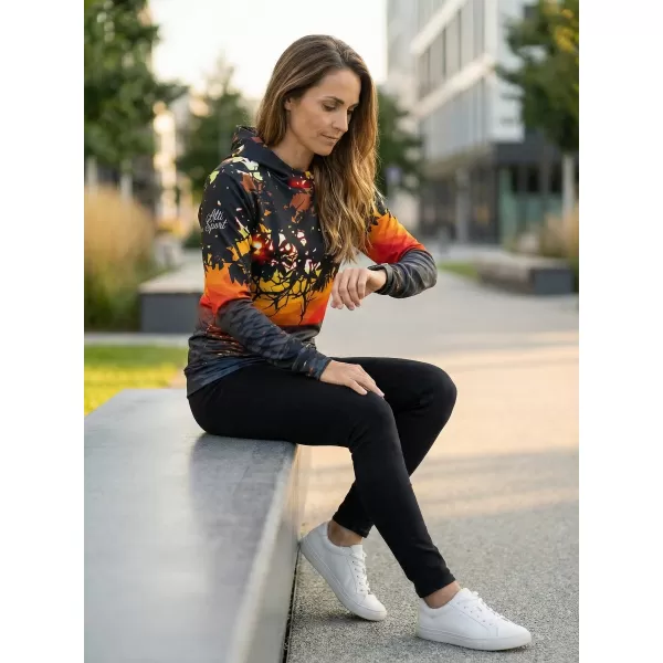  Ženska premium funkcionalna majica ALTISPORT VOJ/ALW030MI01 NARANČASTA 