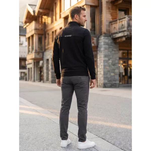  Muški sweatshirt ALTISPORT CORDEL CRNA 