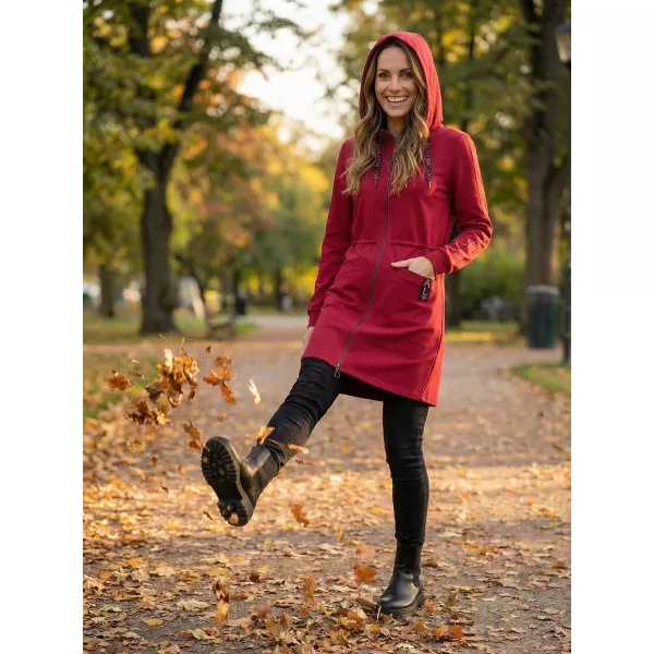  Ženski sweatshirt ALTISPORT CELIA BORDO/ROZA 