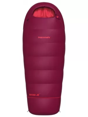 Dječja vreća za spavanje HANNAH BIVAK JR 200 RODODENDRON/CRVENI MAK II