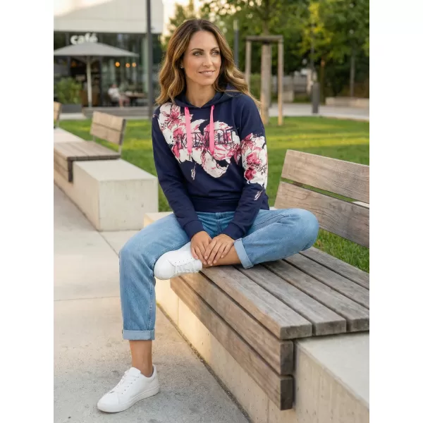  Ženski sweatshirt KIXMI SABRINA TAMNOPLAVA 