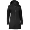 Ženski softshell kaput ALTISPORT CIARA CRNA