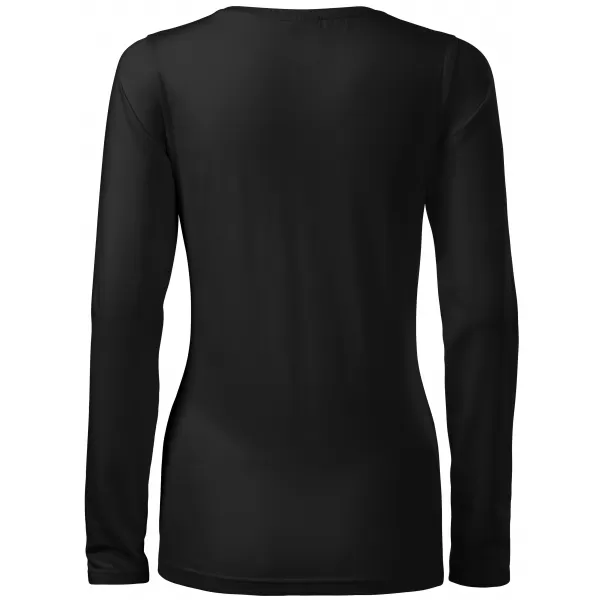  Ženska majica s dugim rukavima ALTISPORT NoPrint NP/ALW931 CRNA 